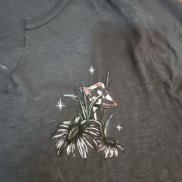 Torrid Skeleton Play Classic Fit Slub Notch Neck Tee - Picture 6 of 9